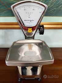 Bilancia vintage Omega Gallarate da banco Inox 