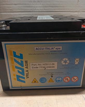 Batteria 12 volt 28,8 Ampere NUOVA