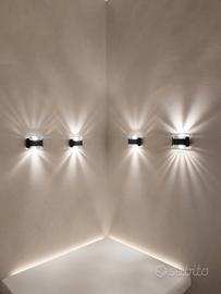 Set 4 Lampade Solari da Parete