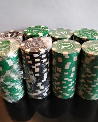 Fiches da gioco + distributore carte da gioco