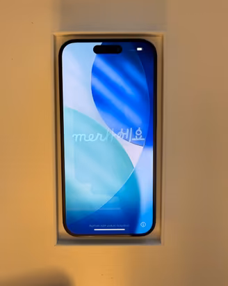 Iphone 15 pro 256 Blu