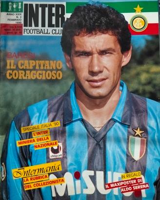 Rivista Inter Club football N2 1990
