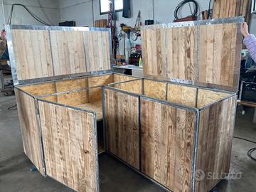 Mobile da esterno in legno