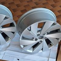 Cerchi lega originali VolksWagen golf 7.5Jx17 E