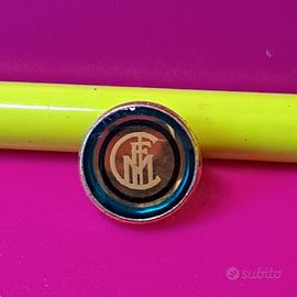 Spilla vintage Inter FC circolare logo