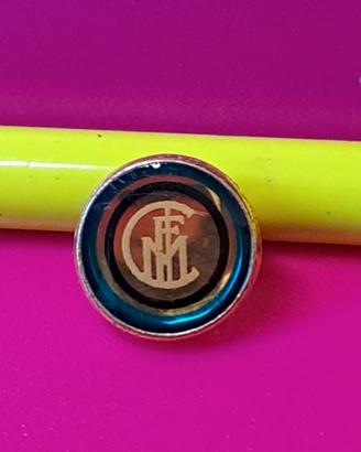Spilla vintage Inter FC circolare logo