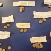 monete dal mondo vintage 