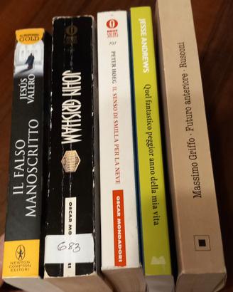 lotto 5 libri 