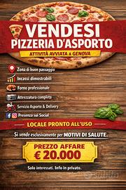 Pizzeria d'asporto A Genova