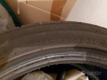 4 pneumatici invernali 225/45 r18 95v imperia 