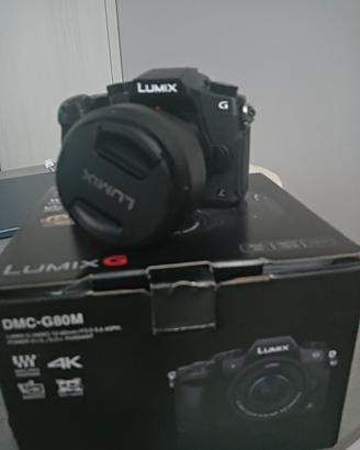 Panasonic lumix g80 con zoom 12 60