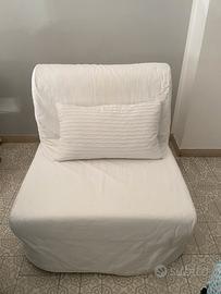 Poltrona letto IKEA LYCKSELE più cuscino