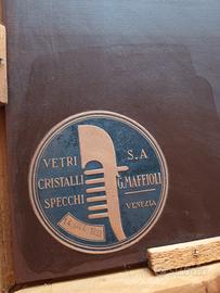 Maffioli Antico Specchio Veneziano ventennio. 