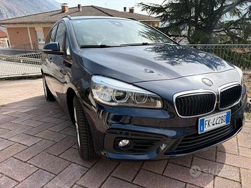 Bmw 218d gran tourer 7 posti gancio traino