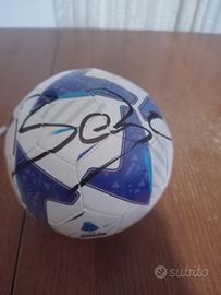 Mini pallone serie A autografo Vieri