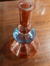 Vaso di vetro colorato