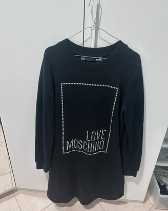 Vestito in felpa moschino