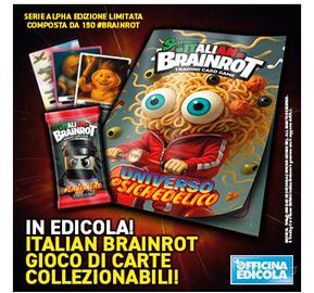 lotto di carte brainrot serie alpha ed. limitata