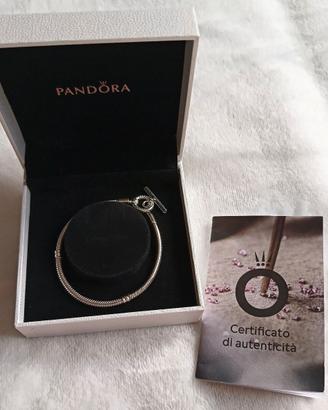 Pandora bracciale Moments maglia snake chiusura T