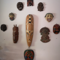 Lotto maschere etniche