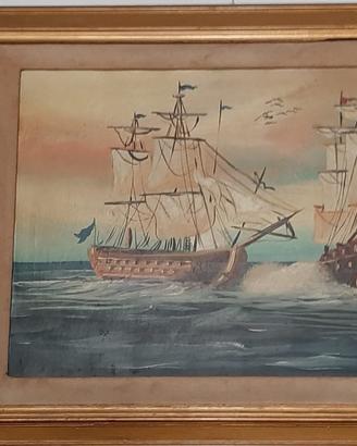 Quadro con veliero
