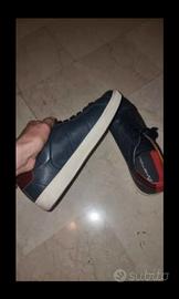 Sneakers in pelle blu AMBITIOUS n.41-come nuove