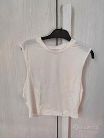 t-shirt corta Shein, Senza maniche, taglia S, usat