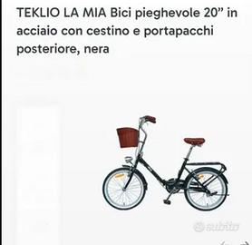 Bicicletta 20" teklio