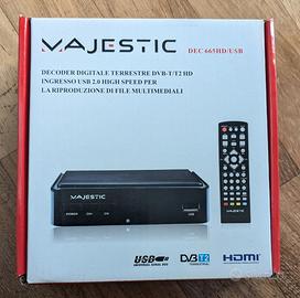 Decoder Majestic DEC 665HD/USB