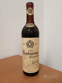 Barbaresco Riserva Valfieri 1962