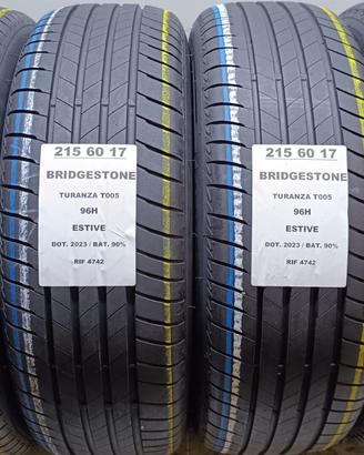 4 GOMME 215 60 17 BRIDGESTONE RIF4742
