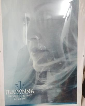 Madonna. Drowned world tour 2001. Poster tour