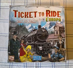 Ticket to ride Europa gioco da tavolo 