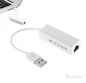 Adattatore USB 2.0 LAN Ethernet Internet 10/100