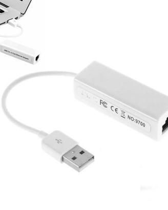 Adattatore USB 2.0 LAN Ethernet Internet 10/100
