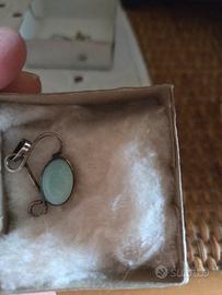 ciondolo pietra Larimar arg 925