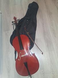 Violoncello 2/4 con custodia