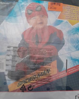 Vestito di Spider Man