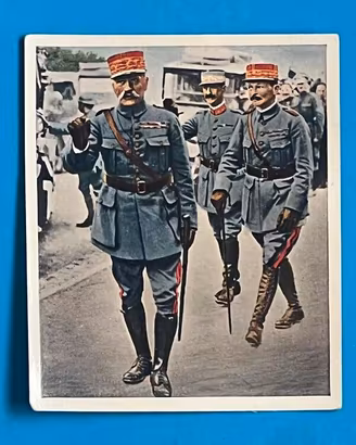 Figurina 135 Morto FERDINAND FOCH 1929 FRANCE CARD