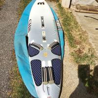 Windsurf completo con due vele 4 pinne