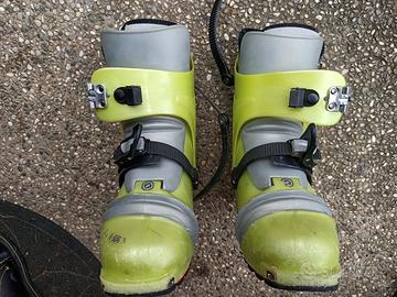 Scarponi sci discesa/alpinismo Scarpa n.42/43.