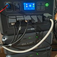 Bluetti AC500 inverter+2 batterie fotovoltaico
