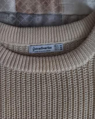 Maglioncino cotone grosso Stradivarius M
