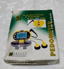 Oregon Scientific Pedometro Radio FM analogico