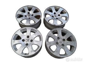 Cerchi In Lega Da 15" Per Peugeot 307 - 207