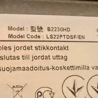 Tv samsung usata 20 pollici nera