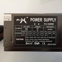 Alimentatore marca POWER-X P4-1000 Watt per PC ATX