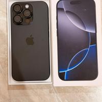 Iphone 16 pro 256 gb Tiatanium black