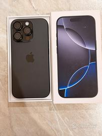 Iphone 16 pro 256 gb Tiatanium black