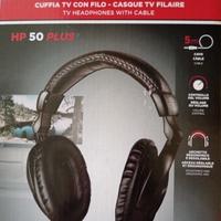 cuffie tv con filo